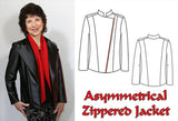 Asymmetrical Zippered Jacket