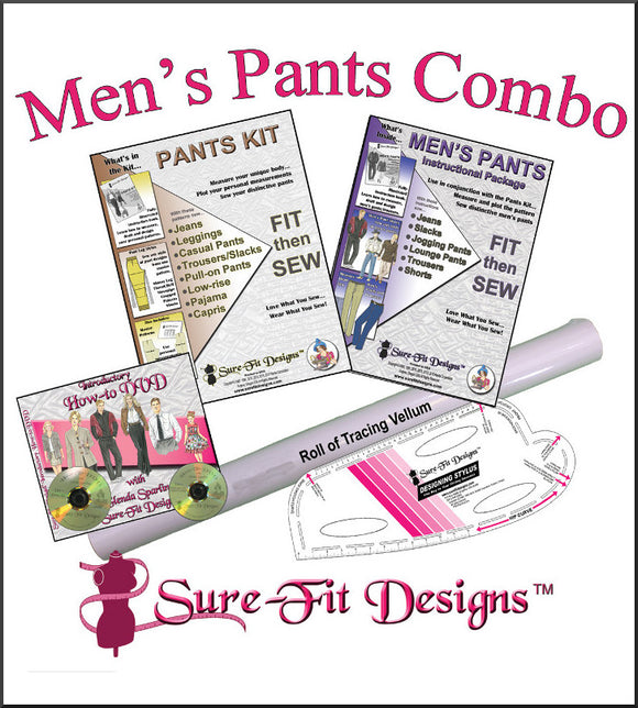 Sure-Fit Designs Men's Pants Combo