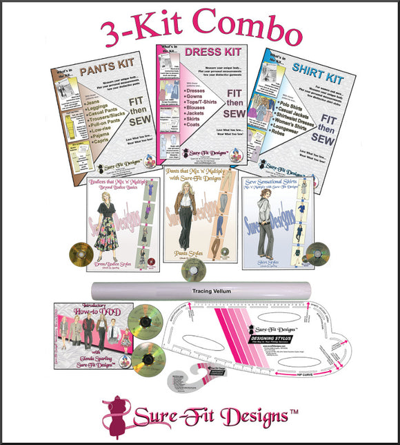 Sure-Fit Designs Three Kit Combo